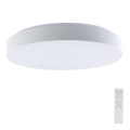 Plafonnier à intensité variable LED/40W/230V 3000-6500K 39,5 cm blanc + télécommande