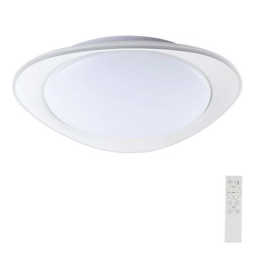 Plafonnier à intensité variable LED/40W/230V 3000-6500K 45 cm blanc + télécommande