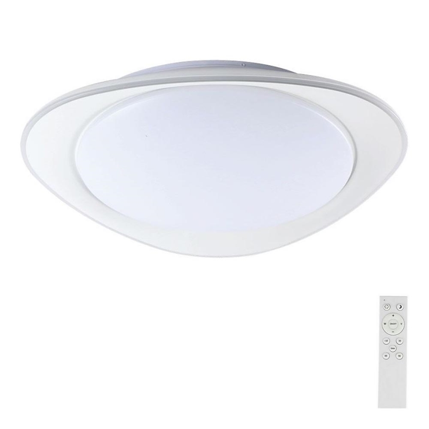 Plafonnier à intensité variable LED/40W/230V 3000-6500K 45 cm blanc + télécommande