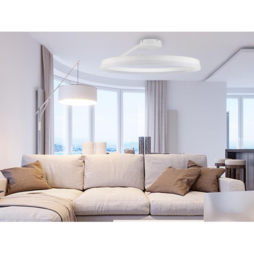 Plafonnier à intensité variable LED/40W/230V 3000-6500K blanc + télécommande