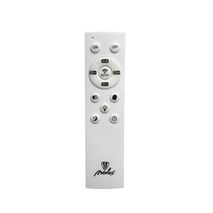 Plafonnier à intensité variable LED/40W/230V 3000-6500K chrome mat + télécommande