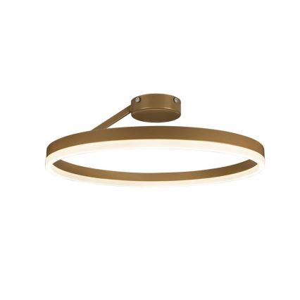 Plafonnier à intensité variable LED/40W/230V 3000-6500K doré + télécommande