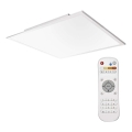 Plafonnier à intensité variable LED/40W/230V carré 2700K-6000K + télécommande