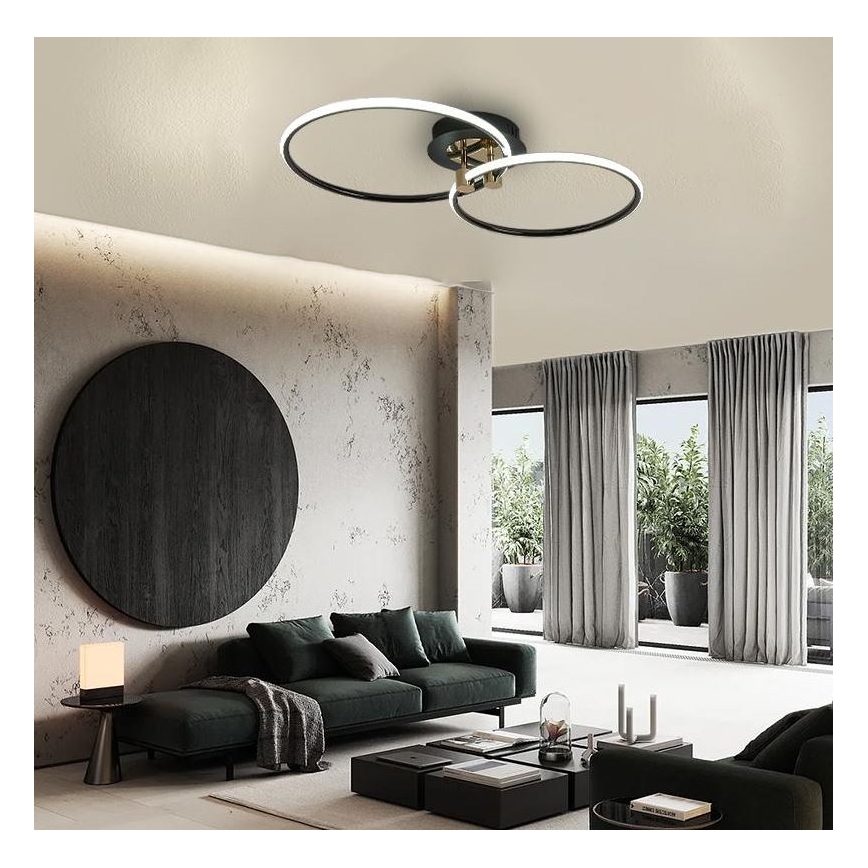Plafonnier à intensité variable LED/48W/230V 3000-6500K + télécommande