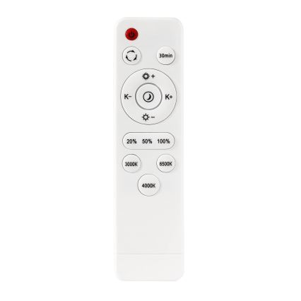 Plafonnier à intensité variable LED/50W/230V 3000-6500K d. 50 cm blanc + Télécommande