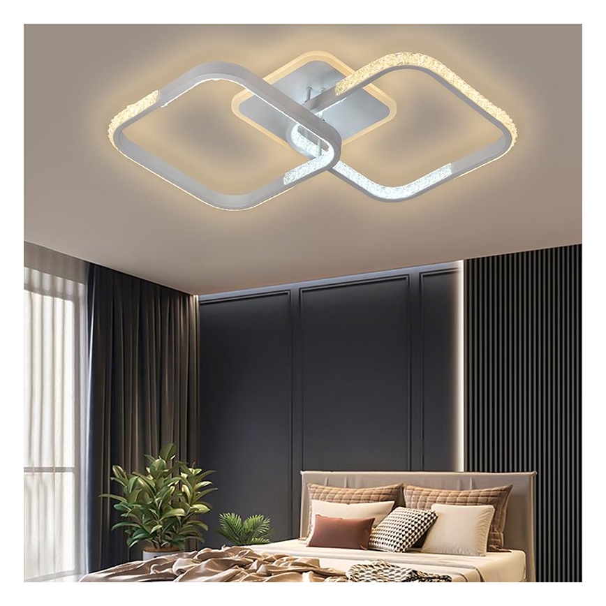 Plafonnier à intensité variable LED/55W/230V 3000-6500K + Télécommande