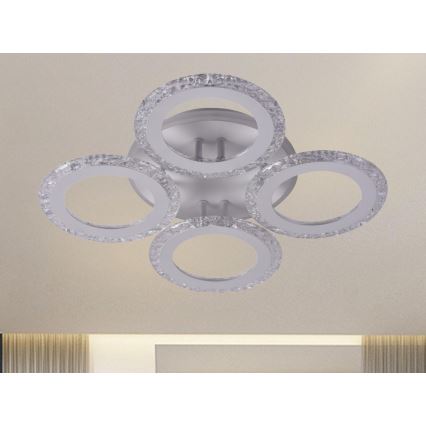 Plafonnier à intensité variable LED/55W/230V 3000-6500K + Télécommande