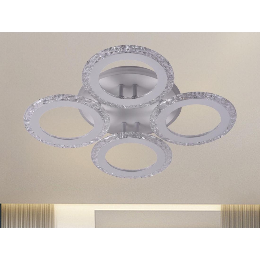 Plafonnier à intensité variable LED/55W/230V 3000-6500K + Télécommande