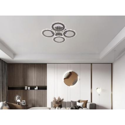 Plafonnier à intensité variable LED/55W/230V 3000-6500K + Télécommande