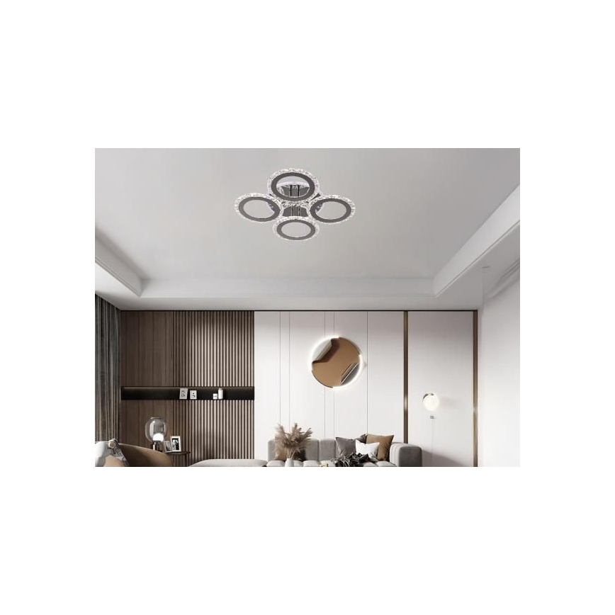 Plafonnier à intensité variable LED/55W/230V 3000-6500K + Télécommande