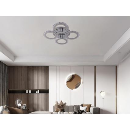 Plafonnier à intensité variable LED/55W/230V 3000-6500K + Télécommande