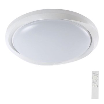 Plafonnier à intensité variable LED/60W/230V 3000-6500K 49,2 cm blanc + télécommande