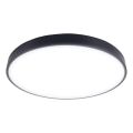 Plafonnier à intensité variable LED/60W/230V 3000-6500K d. 60 cm noir + Télécommande