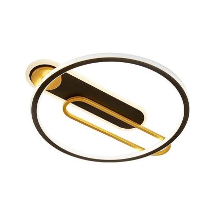 Plafonnier à intensité variable LED/60W/230V 3000-6500K noir + télécommande