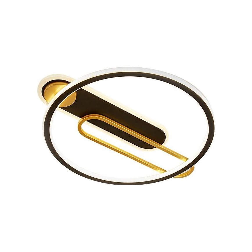 Plafonnier à intensité variable LED/60W/230V 3000-6500K noir + télécommande