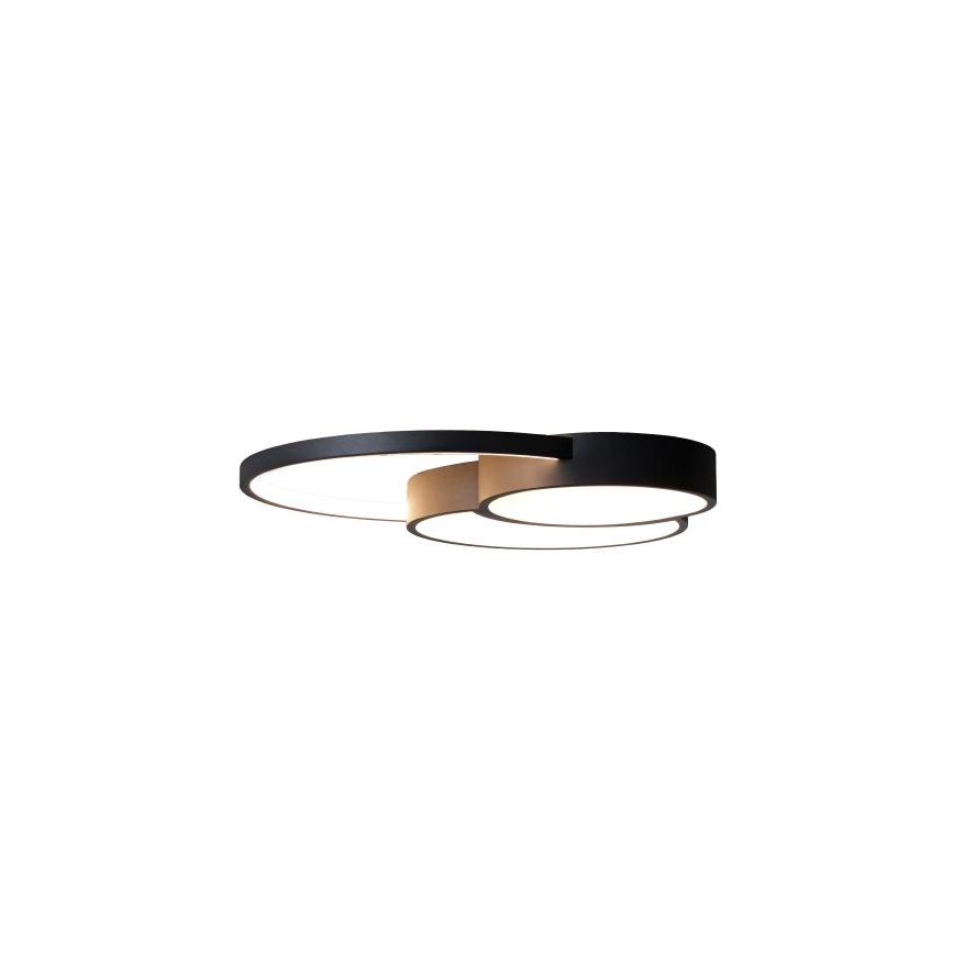 Plafonnier à intensité variable LED/60W/230V 3000-6500K noir + Télécommande