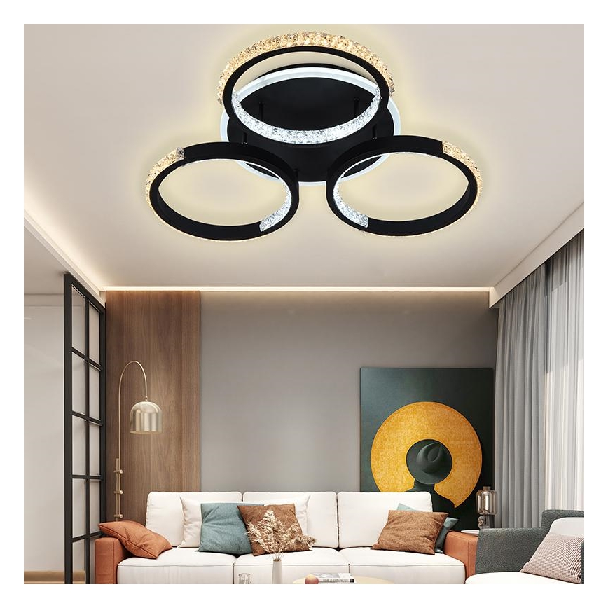 Plafonnier à intensité variable LED/60W/230V 3000-6500K + Télécommande