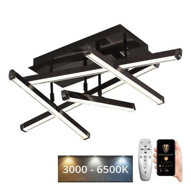 Plafonnier à intensité variable LED/60W/230V 3000-6500K + télécommande