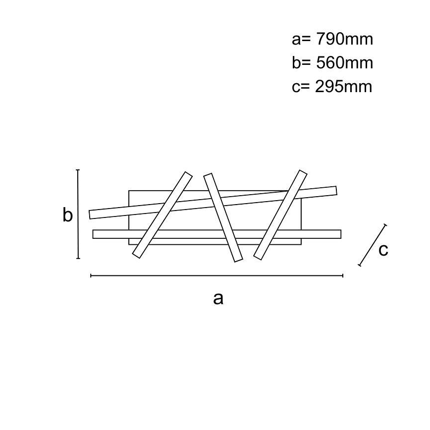 Plafonnier à intensité variable LED/60W/230V 3000-6500K + télécommande