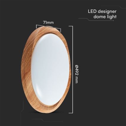 Plafonnier à intensité variable LED/60W/230V 3000-6500K + télécommande