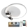 Plafonnier à intensité variable LED/65W/230V 3000-6500K blanc + télécommande