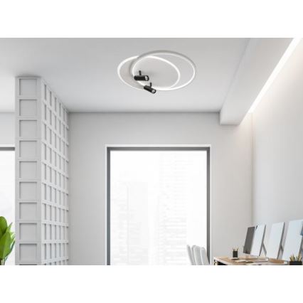 Plafonnier à intensité variable LED/65W/230V 3000-6500K blanc + télécommande