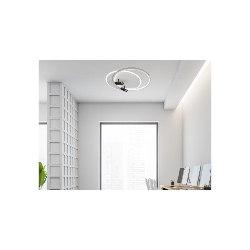 Plafonnier à intensité variable LED/65W/230V 3000-6500K blanc + télécommande