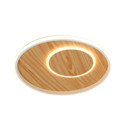 Plafonnier à intensité variable LED/65W/230V 3000-6500K marron + télécommande