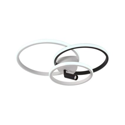 Plafonnier à intensité variable LED/70W/230V 3000-6500K blanc/noir + télécommande