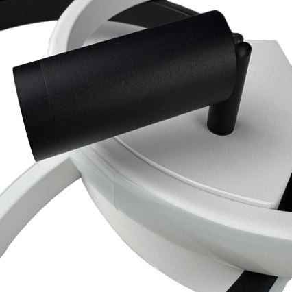 Plafonnier à intensité variable LED/70W/230V 3000-6500K blanc/noir + télécommande