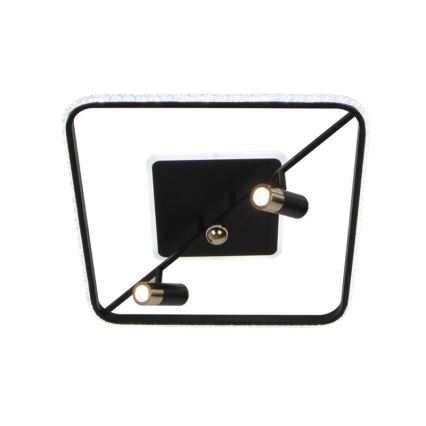 Plafonnier à intensité variable LED/70W/230V 3000-6500K noir + Télécommande