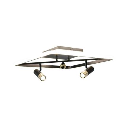 Plafonnier à intensité variable LED/70W/230V 3000-6500K noir + Télécommande
