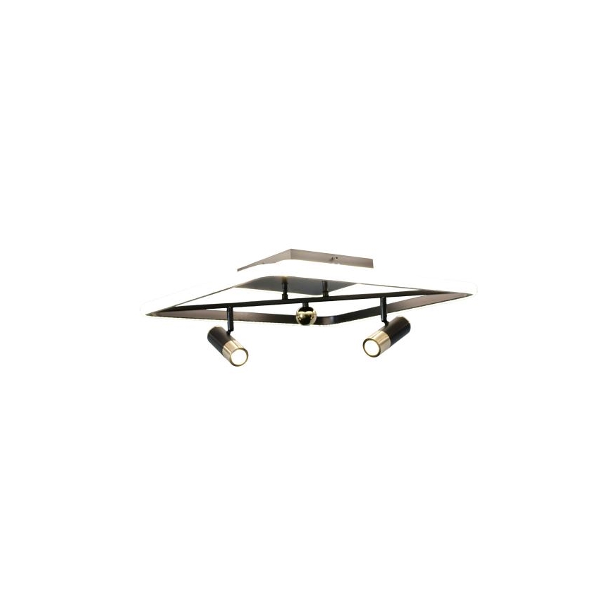 Plafonnier à intensité variable LED/70W/230V 3000-6500K noir + Télécommande