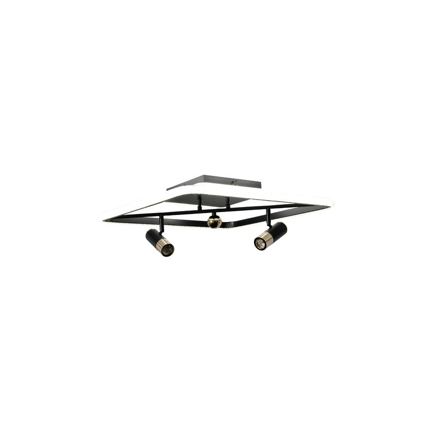 Plafonnier à intensité variable LED/70W/230V 3000-6500K noir + Télécommande