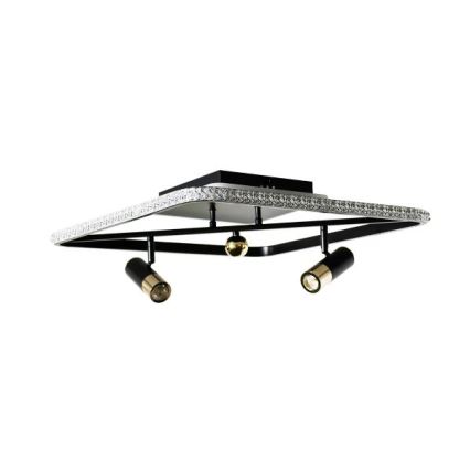 Plafonnier à intensité variable LED/70W/230V 3000-6500K noir + Télécommande