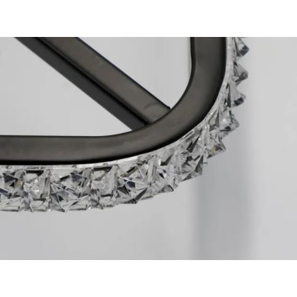 Plafonnier à intensité variable LED/70W/230V 3000-6500K noir + Télécommande