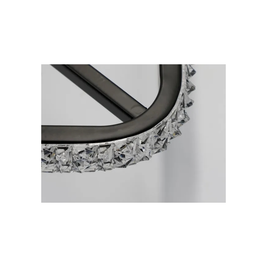 Plafonnier à intensité variable LED/70W/230V 3000-6500K noir + Télécommande