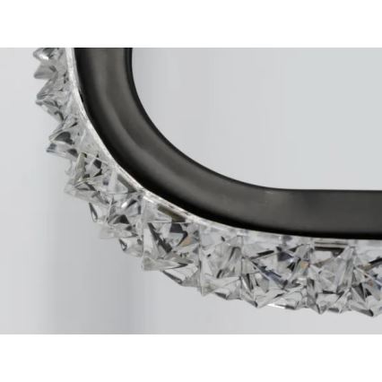 Plafonnier à intensité variable LED/70W/230V 3000-6500K noir + Télécommande