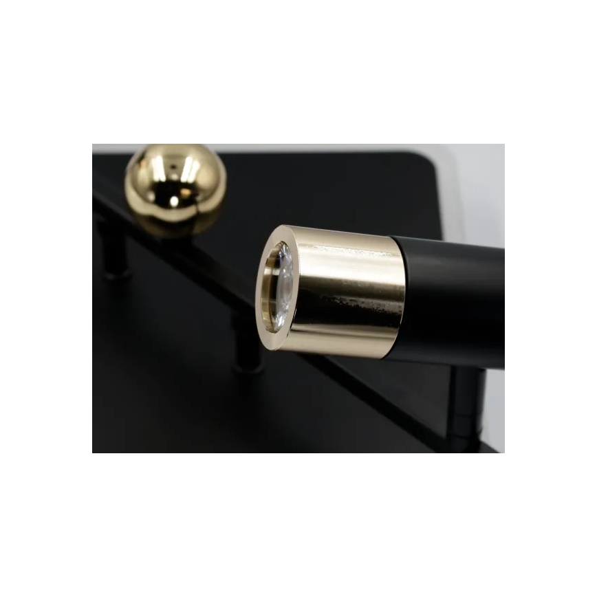 Plafonnier à intensité variable LED/70W/230V 3000-6500K noir + Télécommande