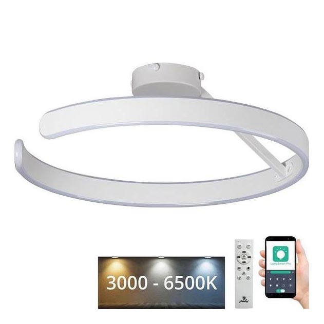 Plafonnier à intensité variable LED/72W/230V 3000-6500K blanc + télécommande