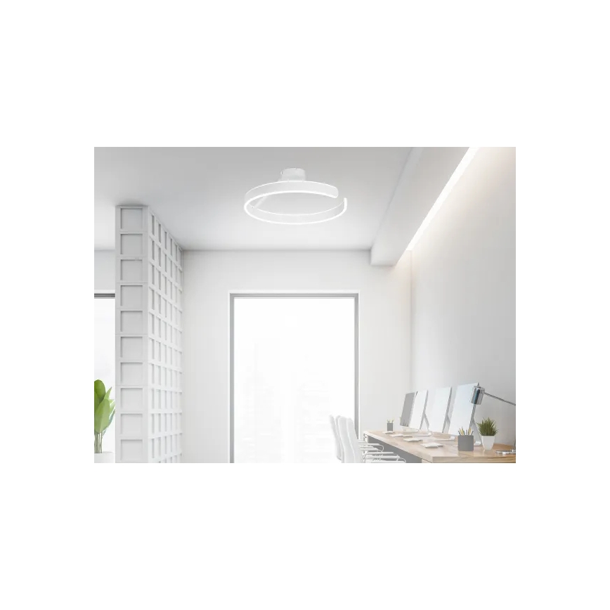 Plafonnier à intensité variable LED/72W/230V 3000-6500K blanc + télécommande