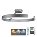 Plafonnier à intensité variable LED/72W/230V 3000-6500K chrome mat + télécommande