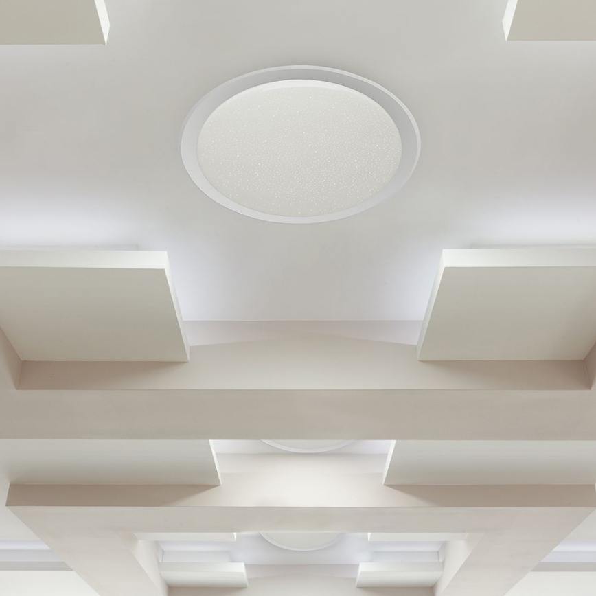 Plafonnier à intensité variable LED/72W/230V 3000-6500K d. 67 cm blanc + télécommande