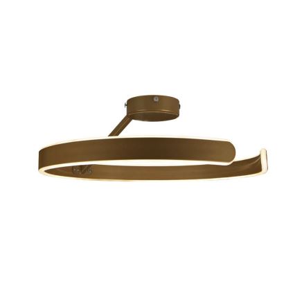 Plafonnier à intensité variable LED/72W/230V 3000-6500K doré + télécommande