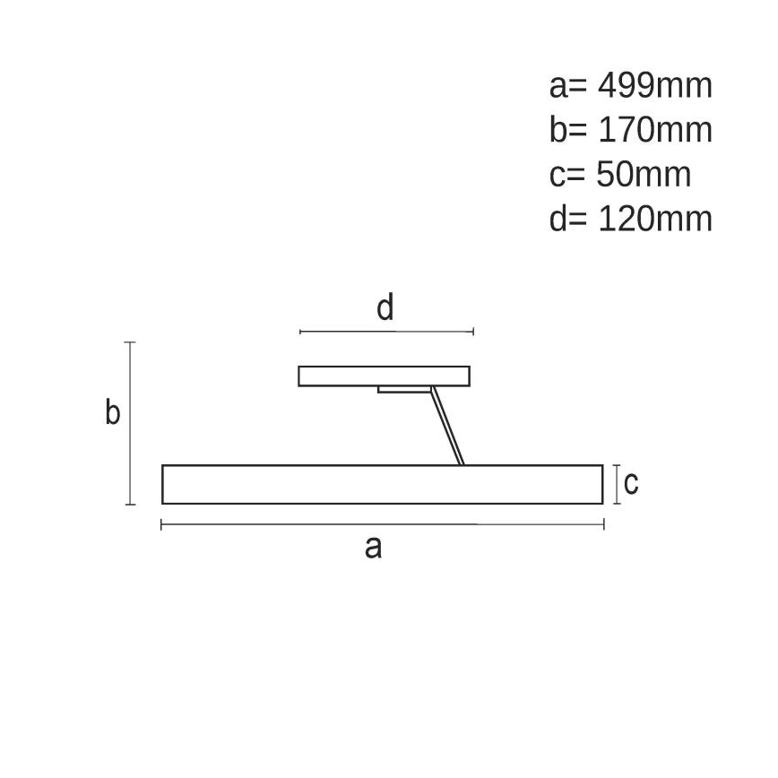 Plafonnier à intensité variable LED/72W/230V 3000-6500K doré + télécommande