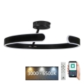 Plafonnier à intensité variable LED/72W/230V 3000-6500K noir + télécommande