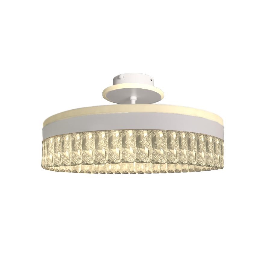 Plafonnier en cristal à intensité variable LED/75W/230V 3000-6500K blanc + télécommande