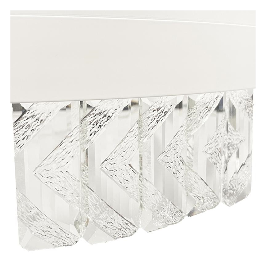 Plafonnier en cristal à intensité variable LED/75W/230V 3000-6500K blanc + télécommande