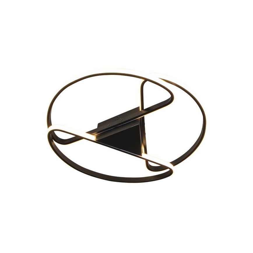 Plafonnier à intensité variable LED/75W/230V 3000-6500K noir + télécommande