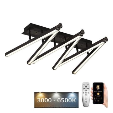 Plafonnier à intensité variable LED/75W/230V 3000-6500K + télécommande